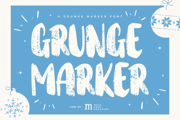 A Grunge Marker Font That Makes Your Brand Look Unforgettable