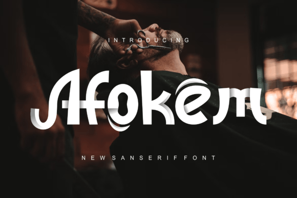 Afokem Font: The Elegant Display Typeface for Digital Design