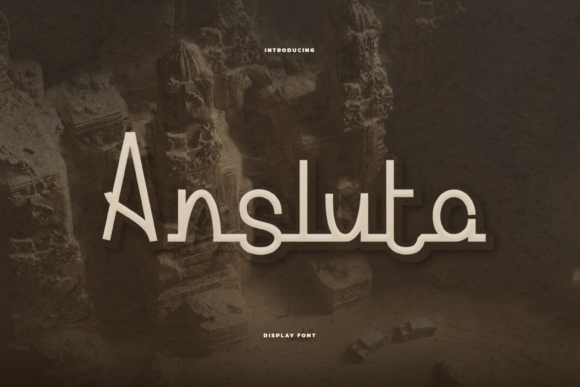 Ansluta: A Display Font for Campaign Graphics That Pop