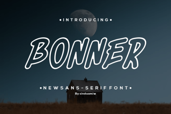 Bonner: A Fresh Display Font Makers Will Love