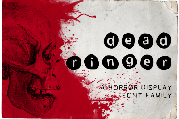 Dead Ringer Typeface: A Spooky Font for Memorable Branding