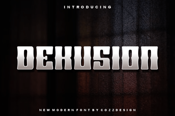 Dekusion: A Display Font That Elevates Digital Branding