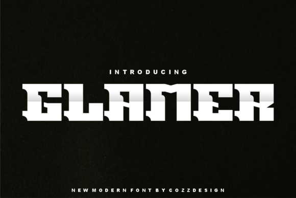 Glamer: A Typeface for Editorial Elegance