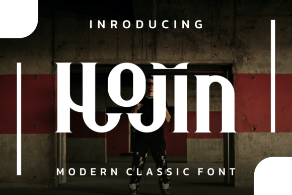 Hojin: A Distinctive Display Font for Modern Web Design