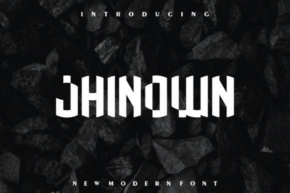 Jhinown: A Classy Modern Display Font for Campaign Creatives