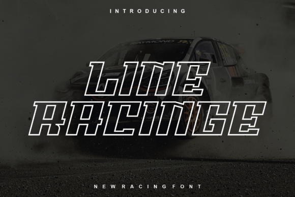 Line Racinge: A Modern Display Font for Web Design