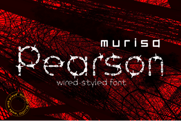 Murisa Pearson: A Playful Display Font for Crafters and Creators