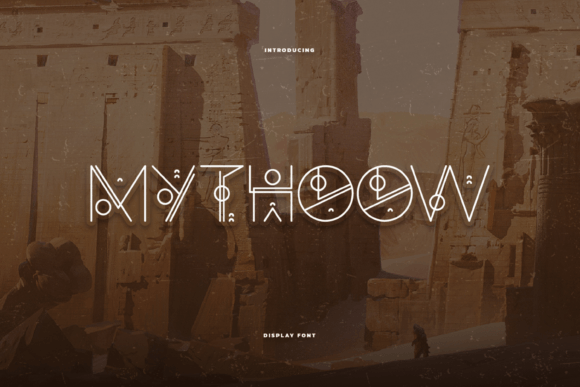 Mythoow: An Ornamental Display Typeface for Handmade Shops