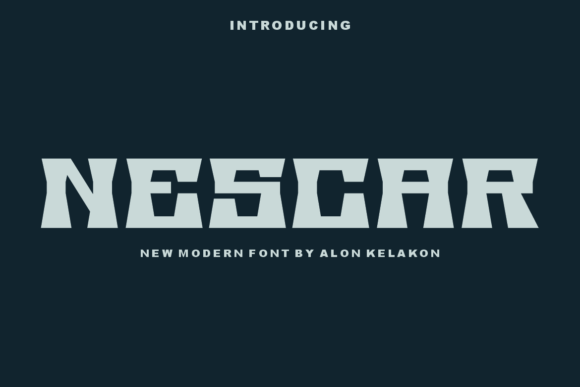 Nescar: A Font That Makes Your Brand Look Cohesive