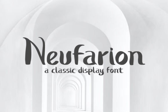 Neufarion: A Bold Display Font for Standout Marketing Visuals