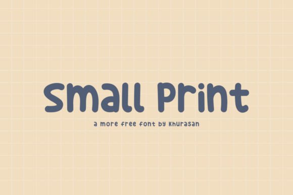 Small Print: A Display Font That Elevates Handmade Products