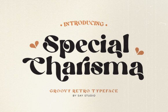 Special Charisma: A Display Font With Genuine Warmth