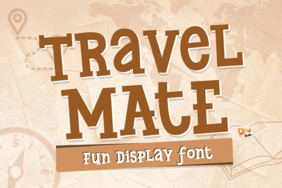 Travel Mate: A Quirky Display Font That Makes Small Brands Shine